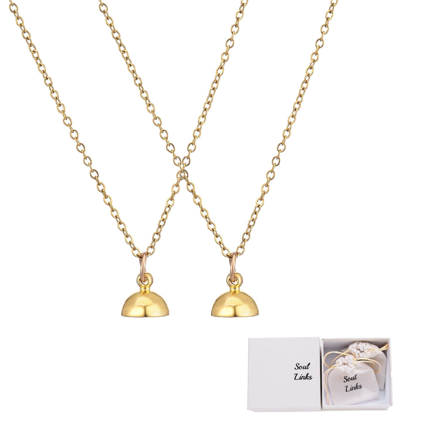 SouLlinks Couple Necklace